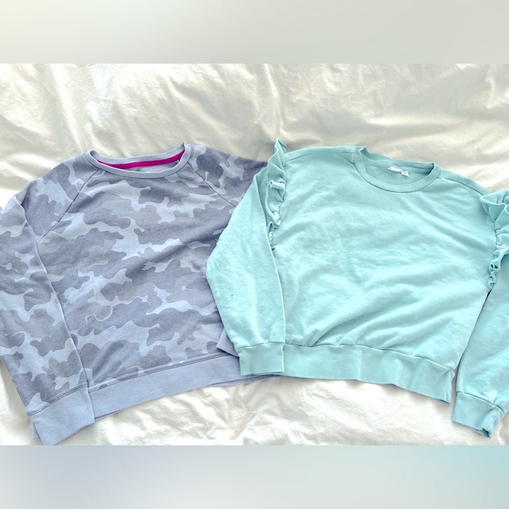 Lot of 2 Gap Girls Sweatshirts Size XL